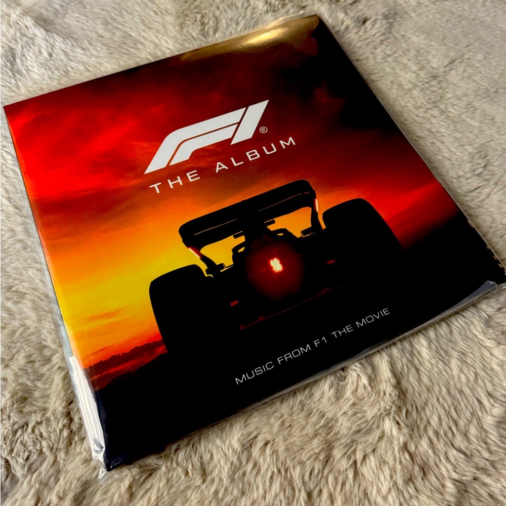 F1 the Album movie - black liquid (oil effect) vinyl